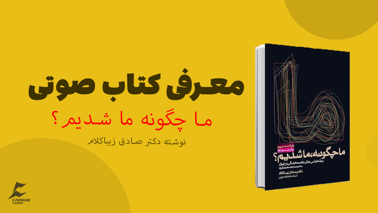 کتاب صوتی ما چگونه ما شدیم اثر صادق زیباکلام